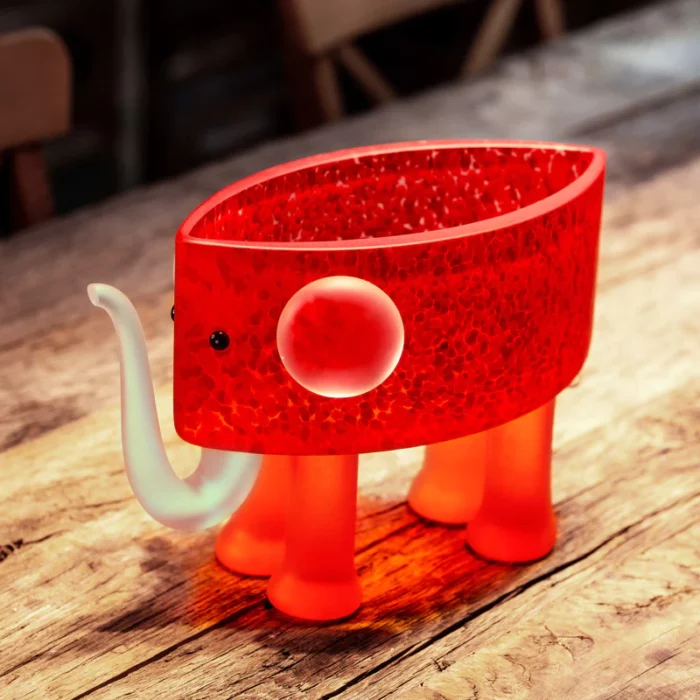 Borowski | Elephant Ben Bowl | Red